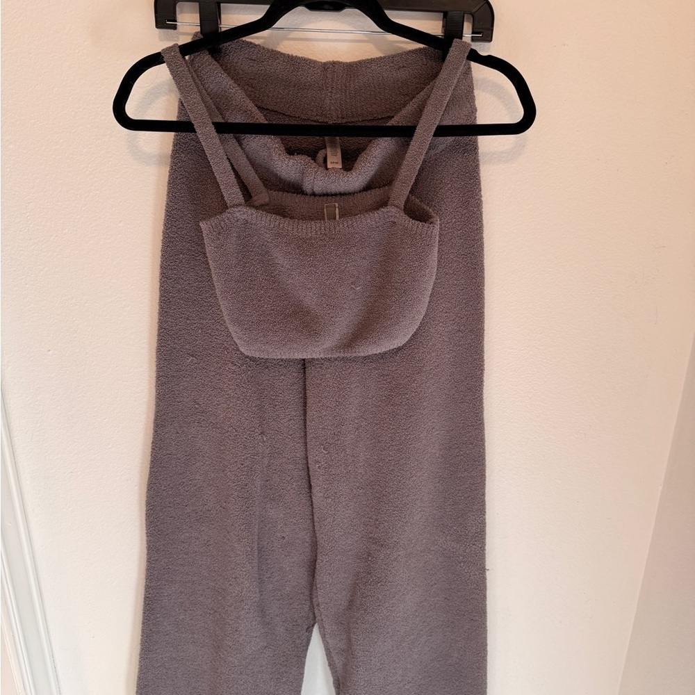 SKIMS Soft Knit Jumpsuit in Gray